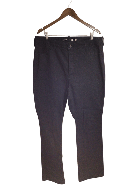 OLD NAVY Women Straight-Legged Jeans Regular fit in Black - 18 - Velora