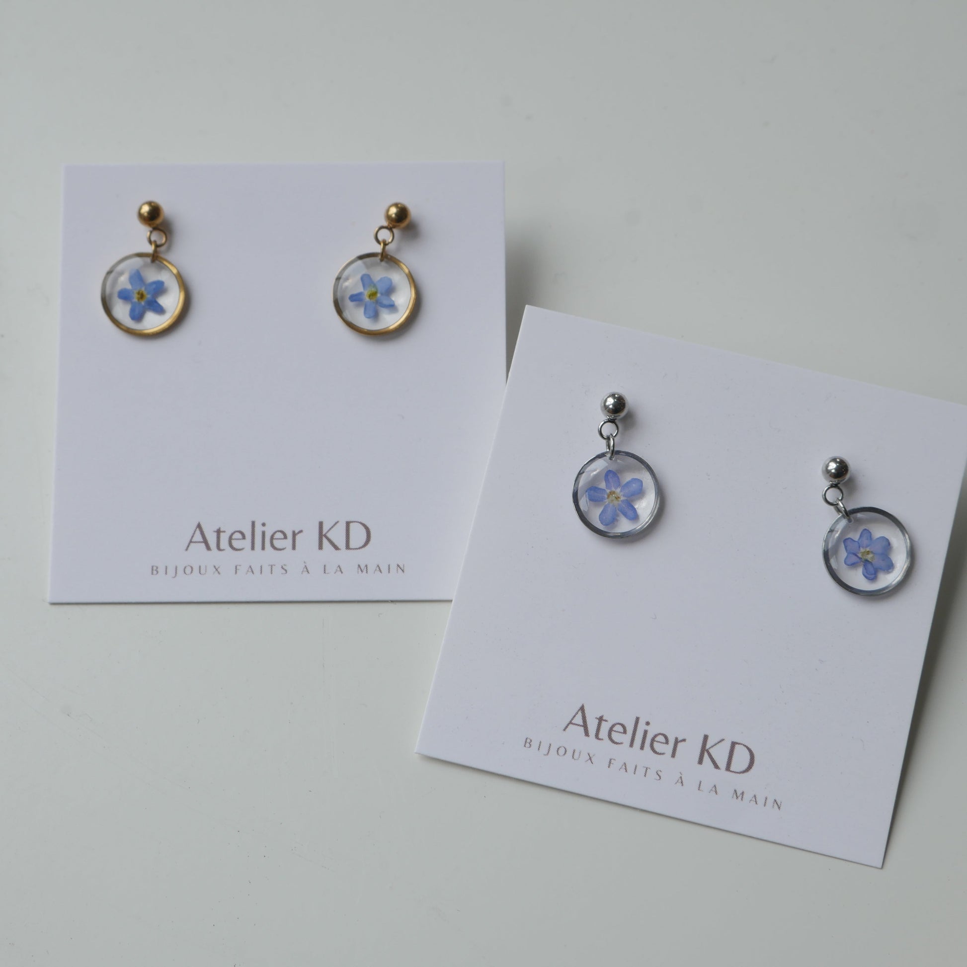 Boucles d’oreilles Mia - petit ronds (12 mm) - Velora