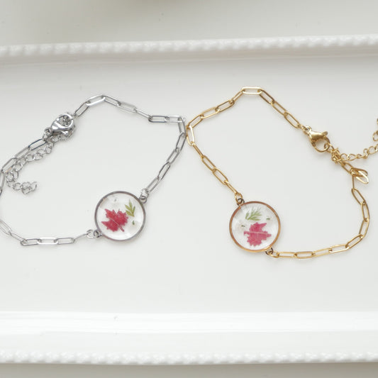 Bracelet Fôret boréale - rond - Velora