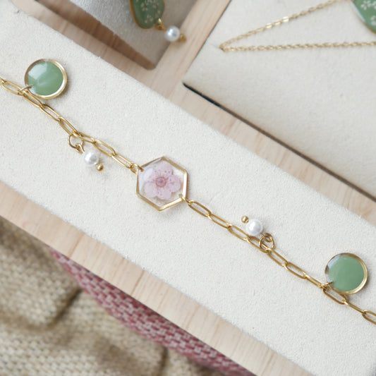 Bracelet trio et perle - Edition spéciale automne 2025 - Velora