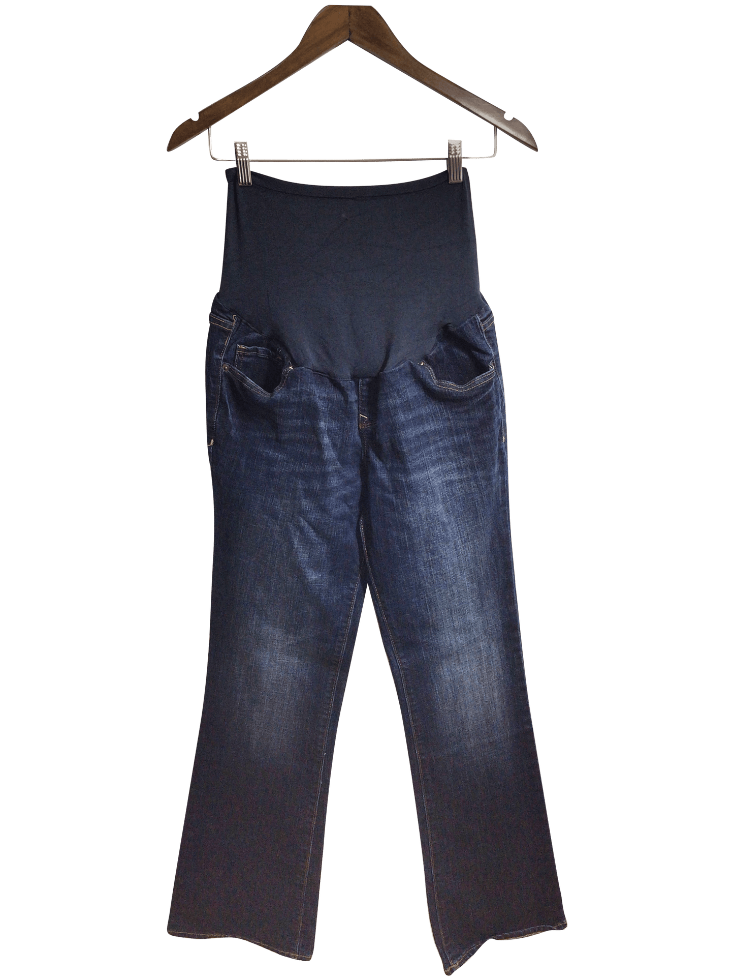 OLD NAVY Women Straight-Legged Jeans Regular fit in Blue - 8 - Velora