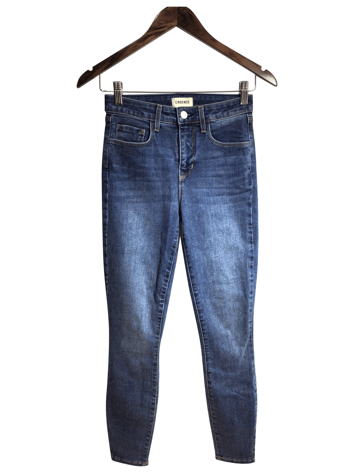 L'AGENCE Women Straight-Legged Jeans Regular fit in Blue - 24 - Velora