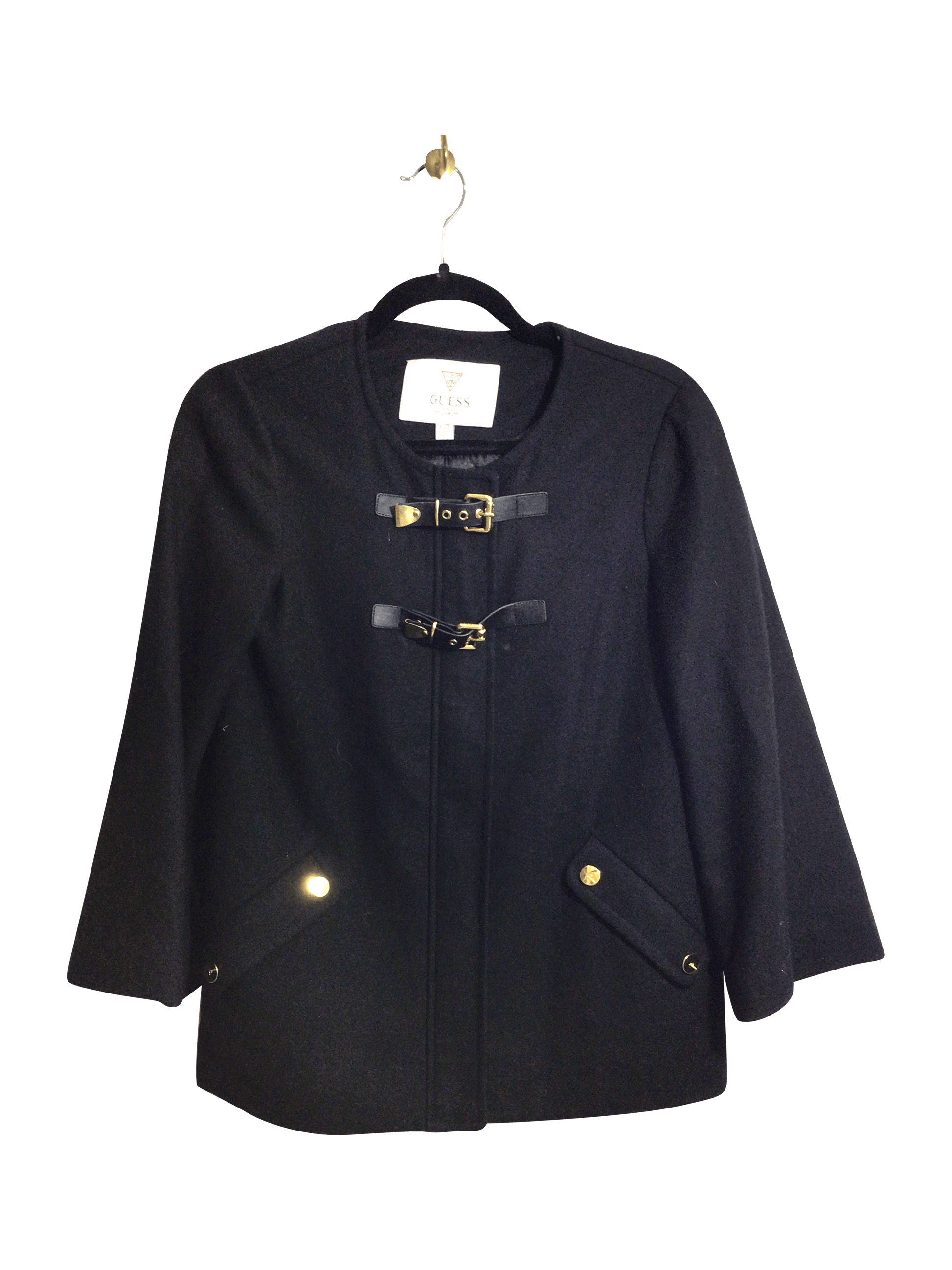 GUESS Women Coats Regular fit in Black - XS - Velora