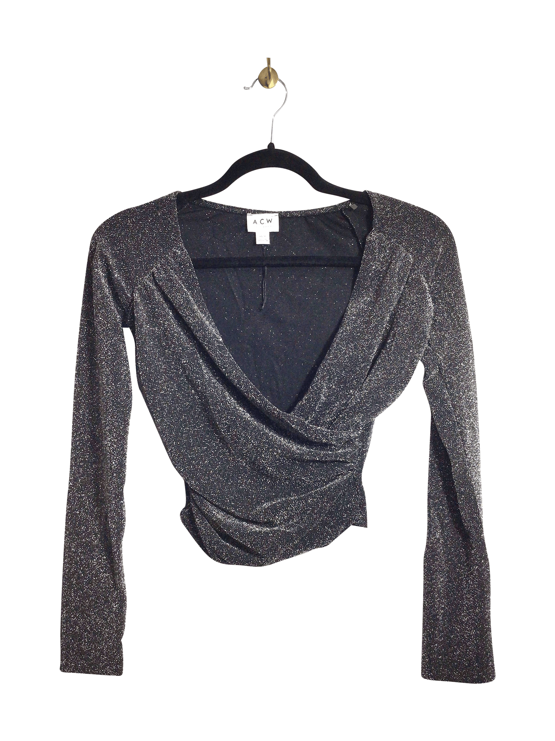 A.C.W. Women Crop Tops Regular fit in Black - XS - Velora