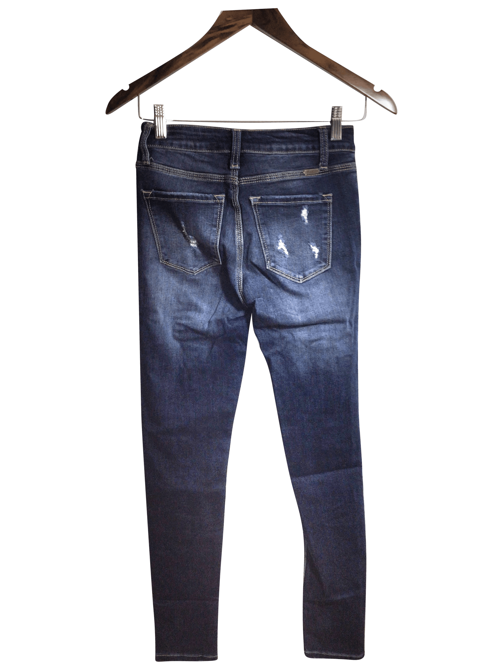 UNBRANDED Women Straight-Legged Jeans Regular fit in Blue - 24 - Velora