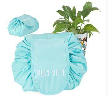 Animal Printing Large Capacity Drawstring Lazy Cosmetic Storage Bag - Velora