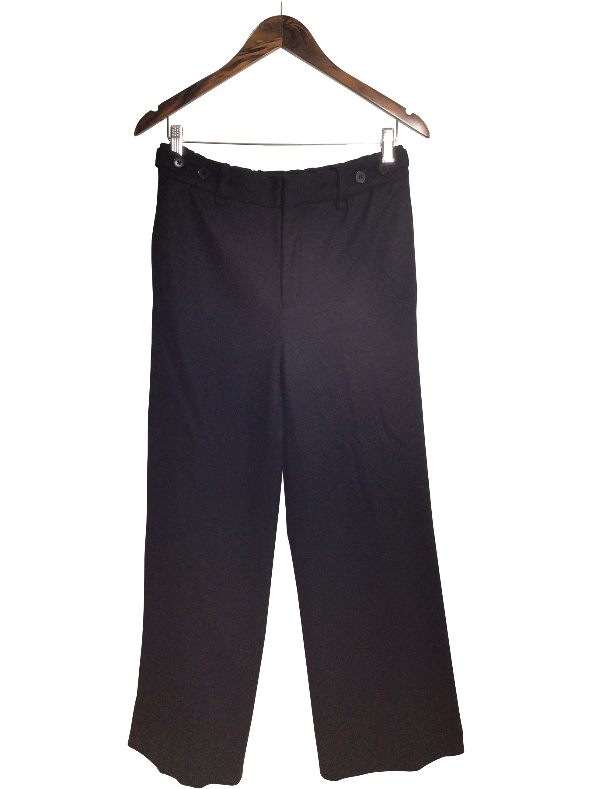 BANANA REPUBLIC Women Work Pants Regular fit in Black - 8 Koop