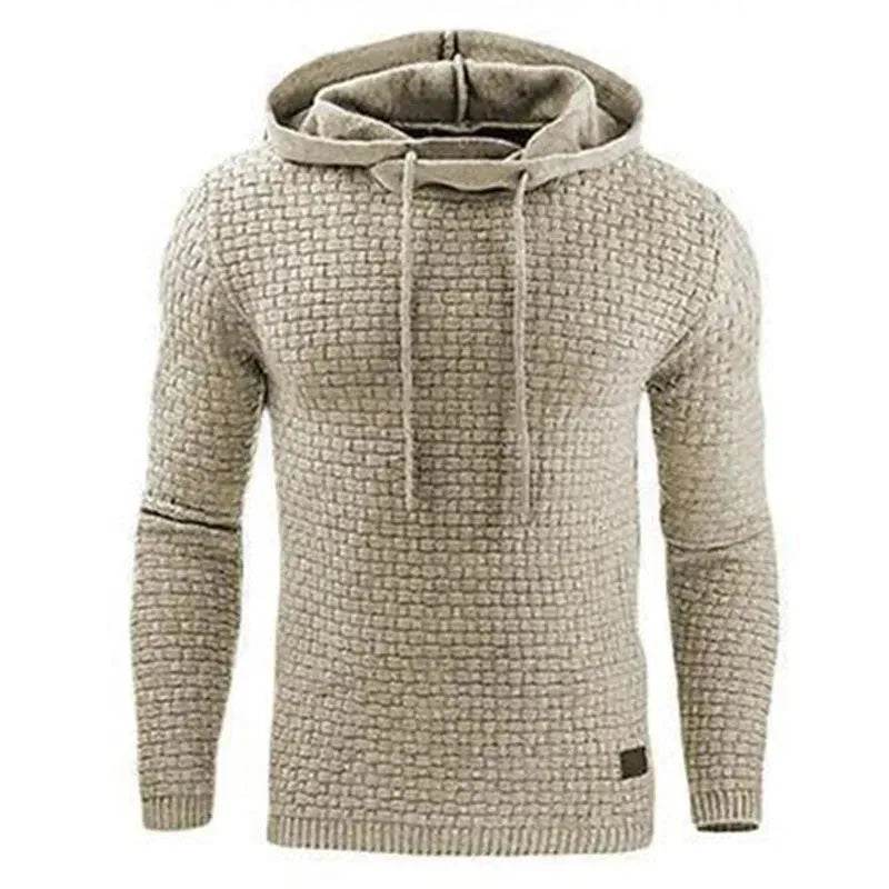 Plain Fleece Pullover hoodies sweater mens - Velora