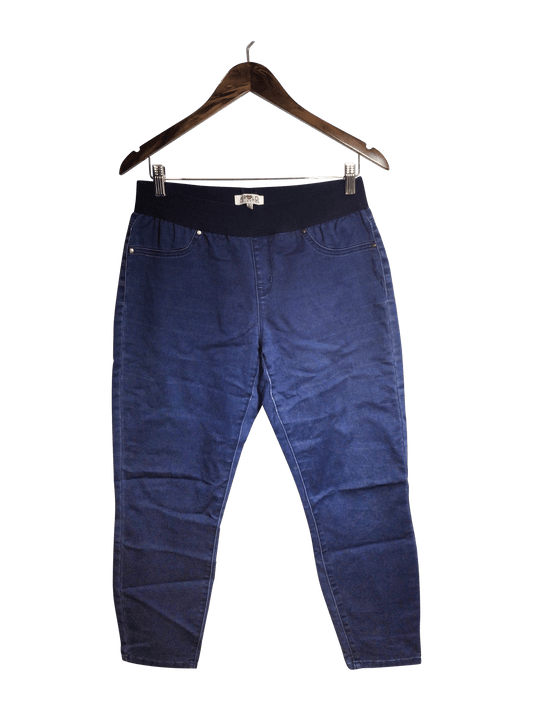 AIROLDI COLLECTION Women Straight-Legged Jeans Regular fit in Blue - 10 - Velora