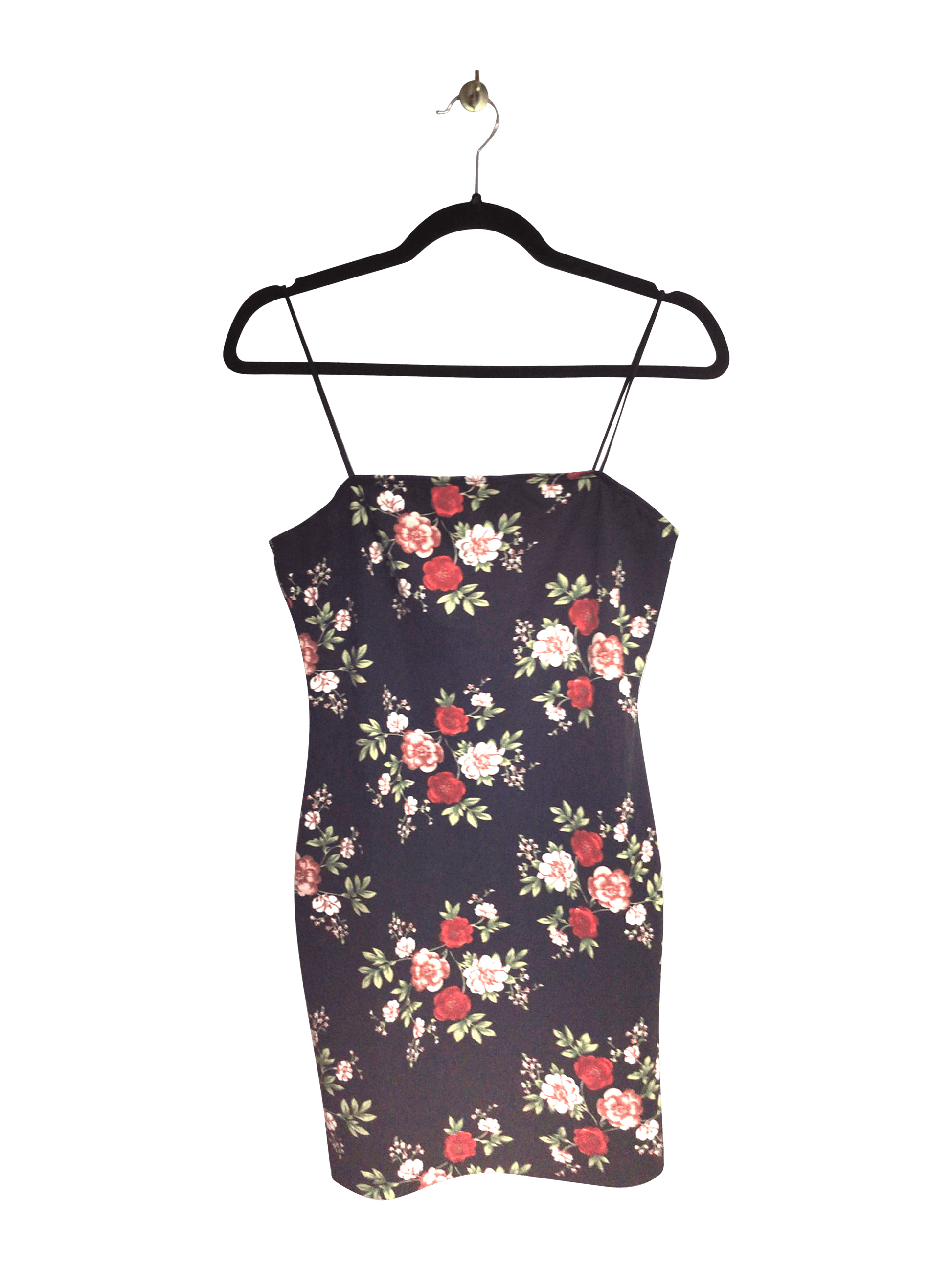 SHEIN Women Sheath Dresses Regular fit in Black - M - Velora