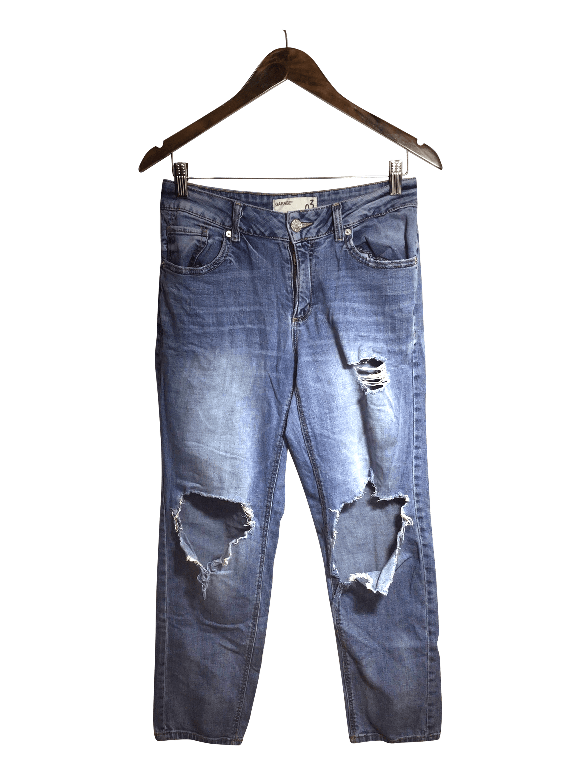 GARAGE Women Straight-Legged Jeans Regular fit in Blue - 3 - Velora