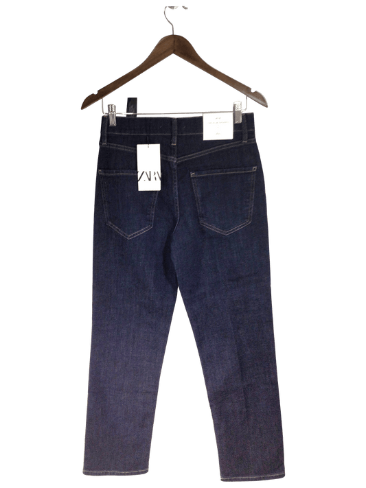 ZARA Women Straight-Legged Jeans Regular fit in Blue - 36 - Velora
