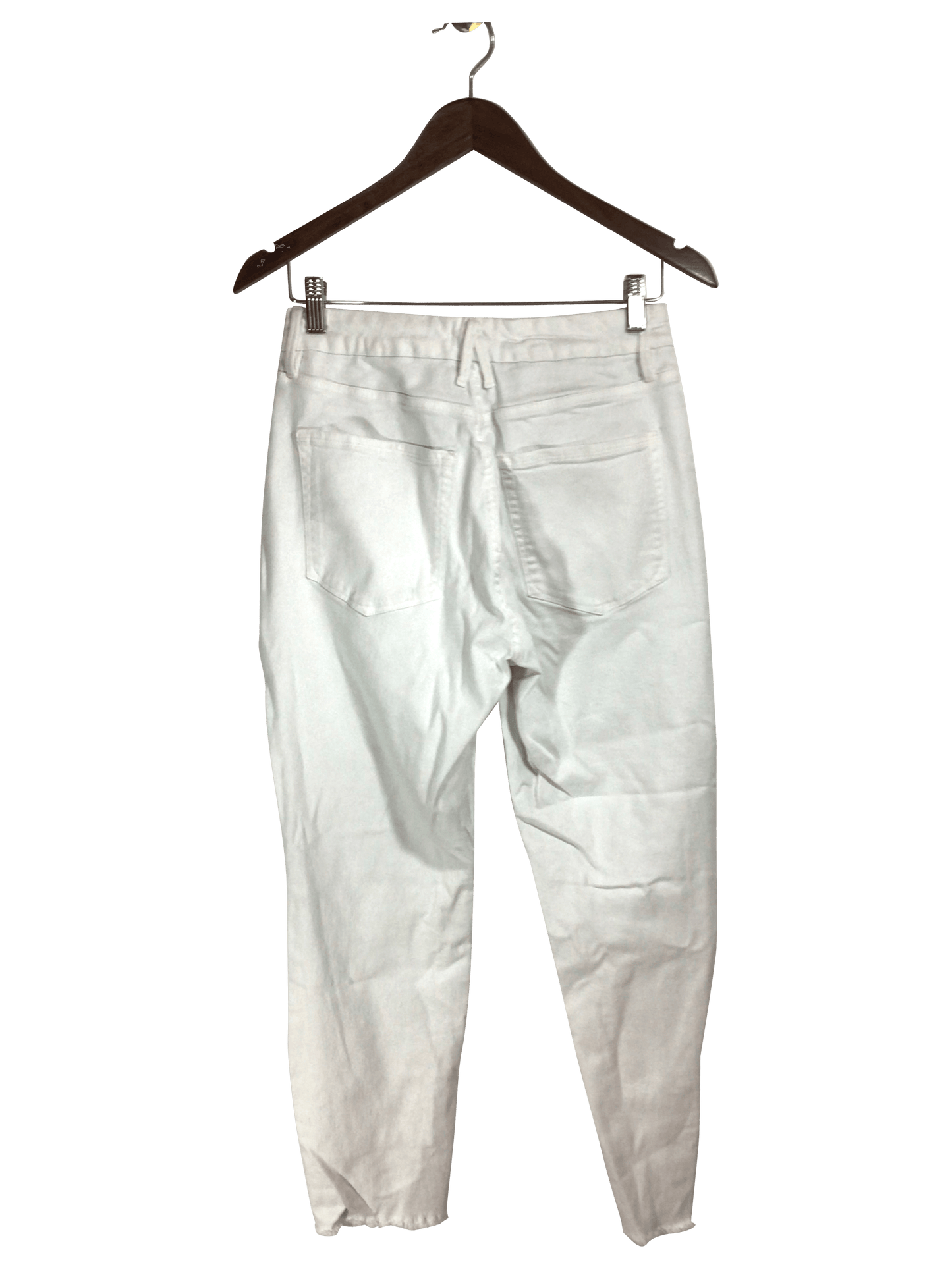GOOD AMERICAN Women Straight-Legged Jeans Regular fit in White - 4 Koop