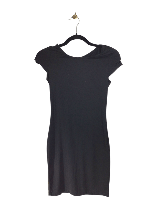 SHEIN Women Shift Dresses Regular fit in Black - XS - Velora