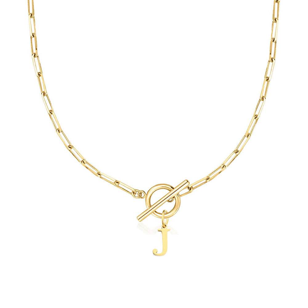 26 Letters Pendant Necklace For Women - Velora
