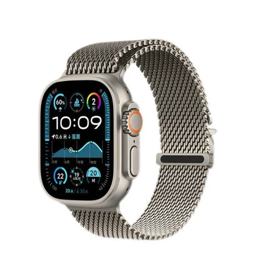 Fashion Titanium Parachute Buckle Milanis Watch Strap - Velora