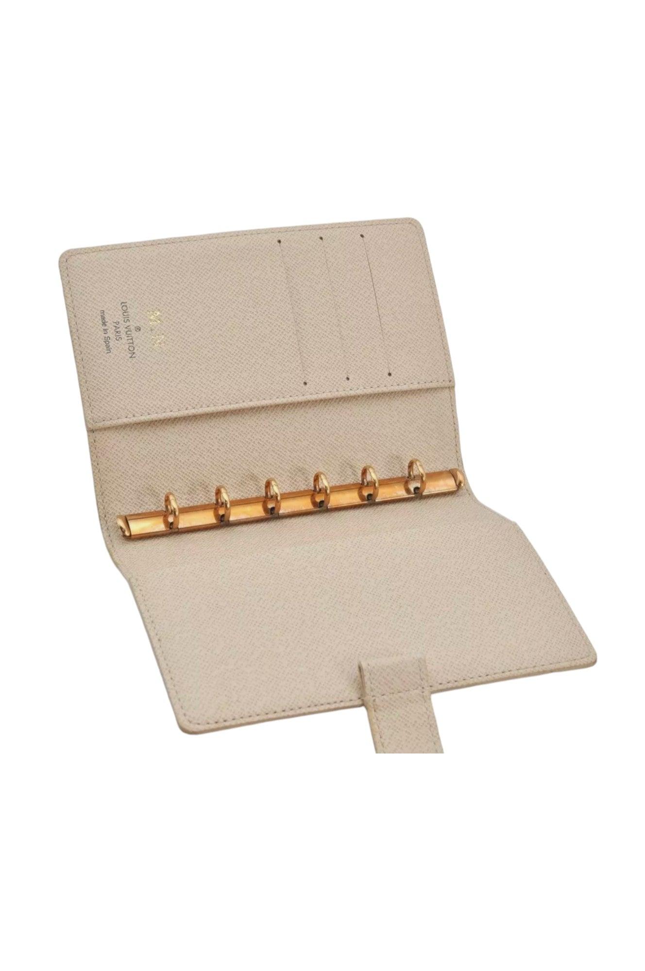 Louis Vuitton Damier Azur Agenda PM Notebook Cover R20706 LV 8166K - Velora