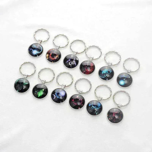 12 constellation keychain - Velora
