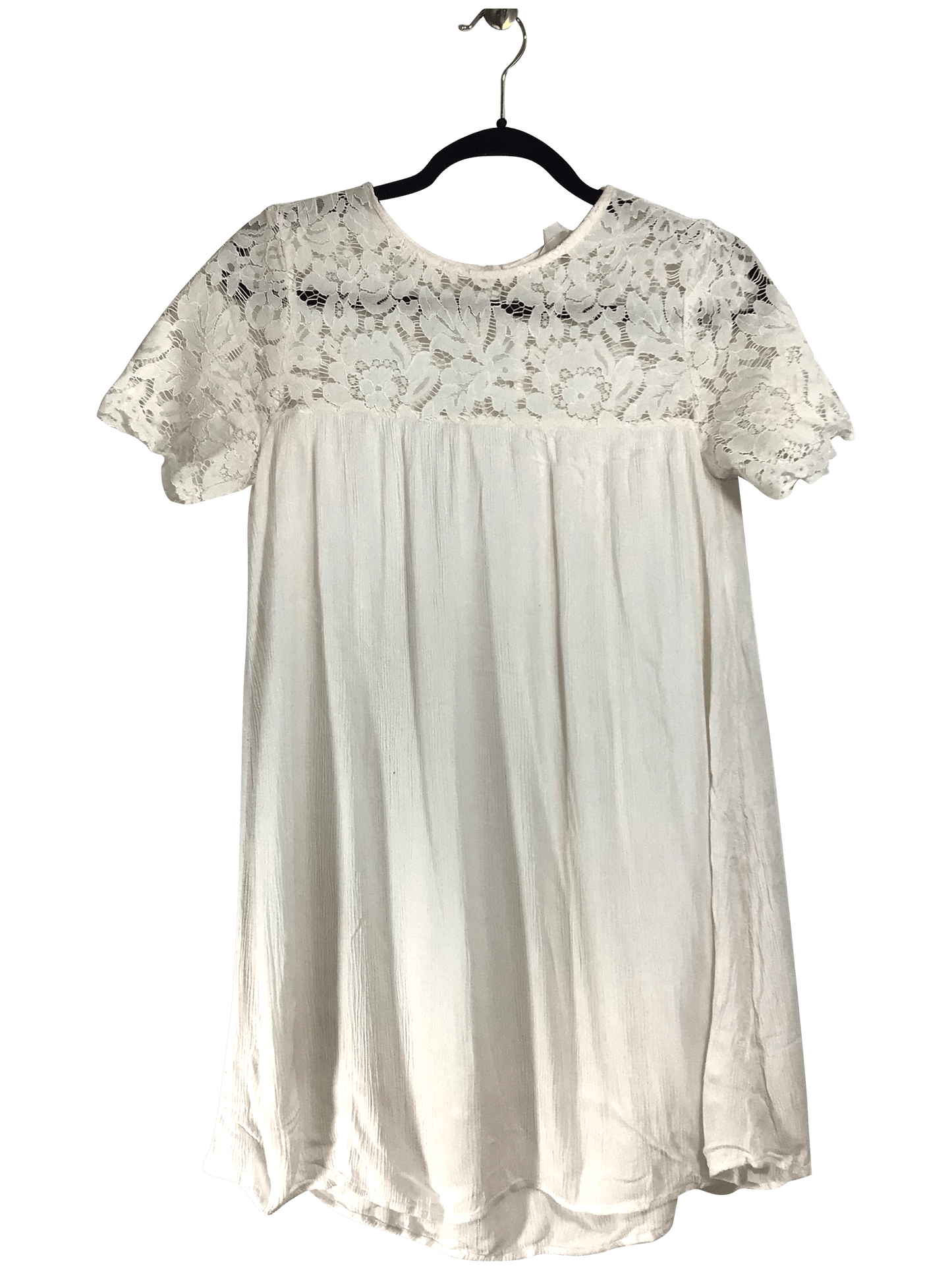 H&M Women Midi Dresses Regular fit in White - 4 - Velora