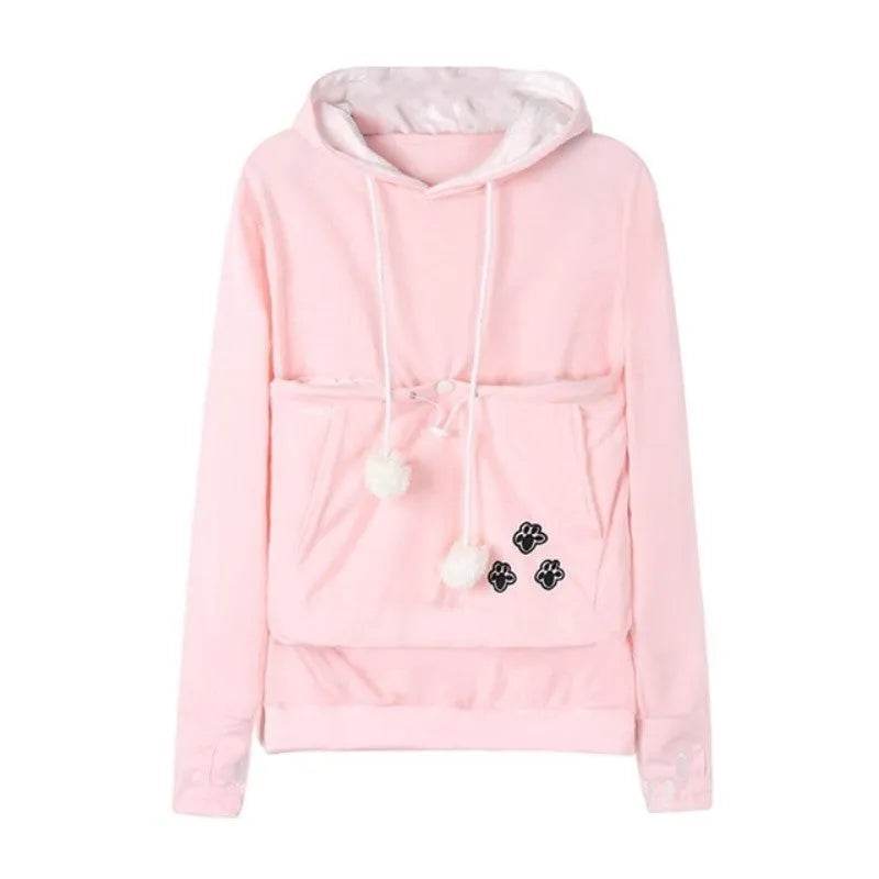 Cat Lovers Unisex Cotton Hoodies - Velora