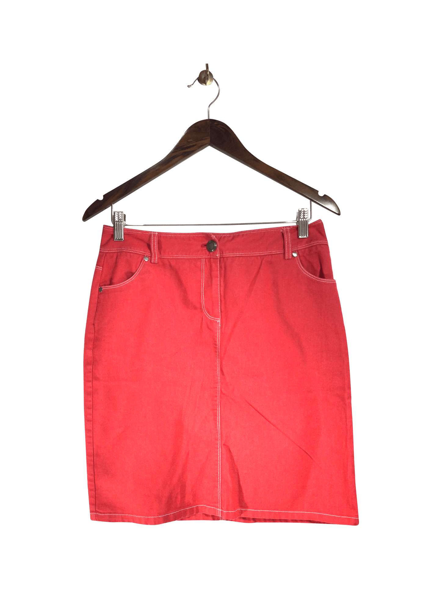 NEW YORK CLOTHING CO. Women Casual Skirts Regular fit in Pink - 6 - Velora