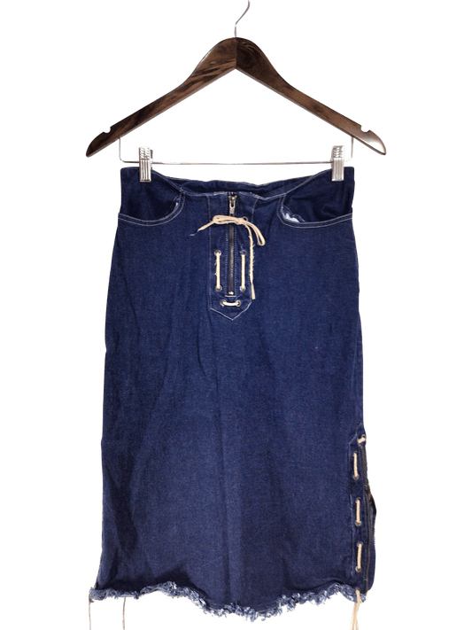 STARWEAR Women Denim Skirts Regular fit in Blue - 6 - Velora