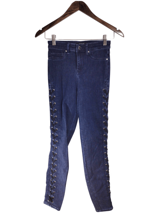 GUESS Women Straight-Legged Jeans Regular fit in Blue - XS - Velora