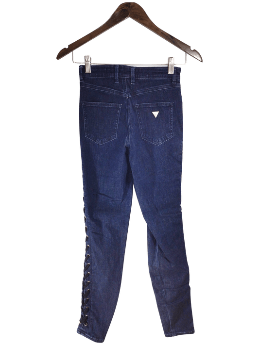 GUESS Women Straight-Legged Jeans Regular fit in Blue - XS - Velora