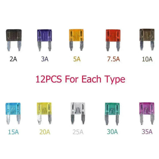 120pcs small car fuse - Velora