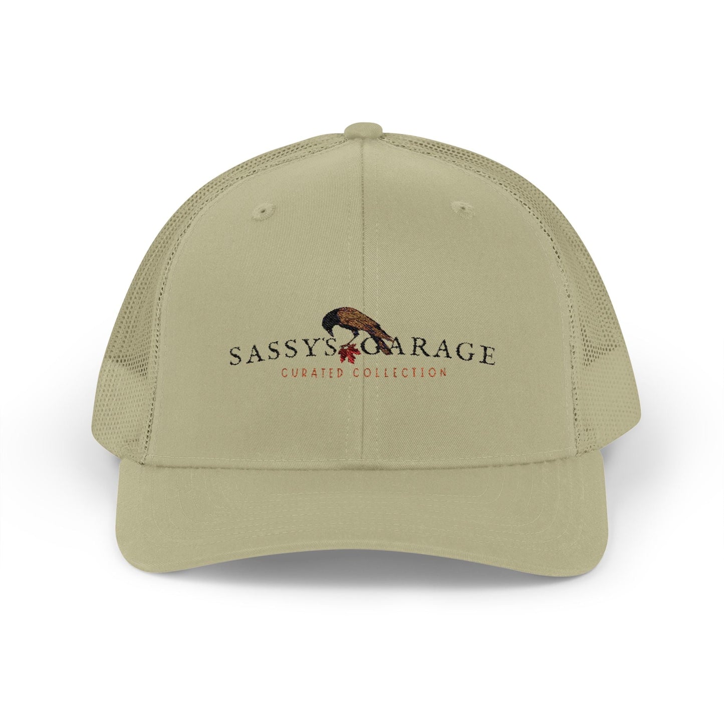 Sassy's Garage Snapback Trucker Cap | Casual Style Hat for Everyday Wear, Outdoor Adventures, Fun Fashion Statement - Velora