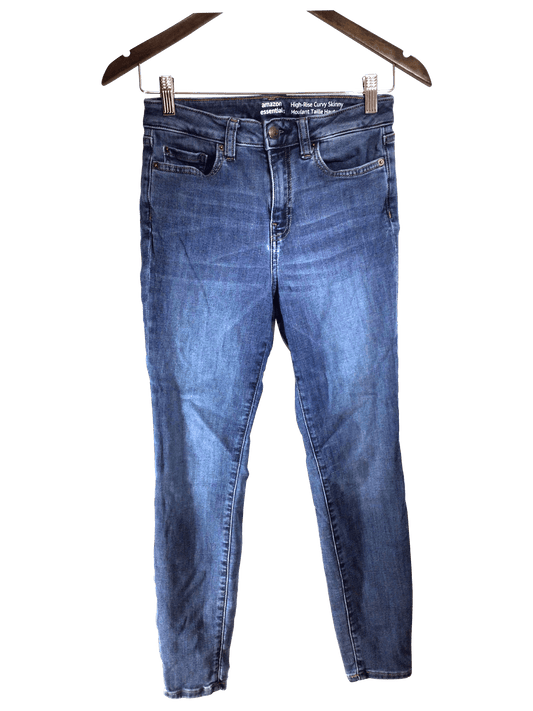 AMAZON ESSENTIALS Women Straight-Legged Jeans Regular fit in Blue - 2 - Velora