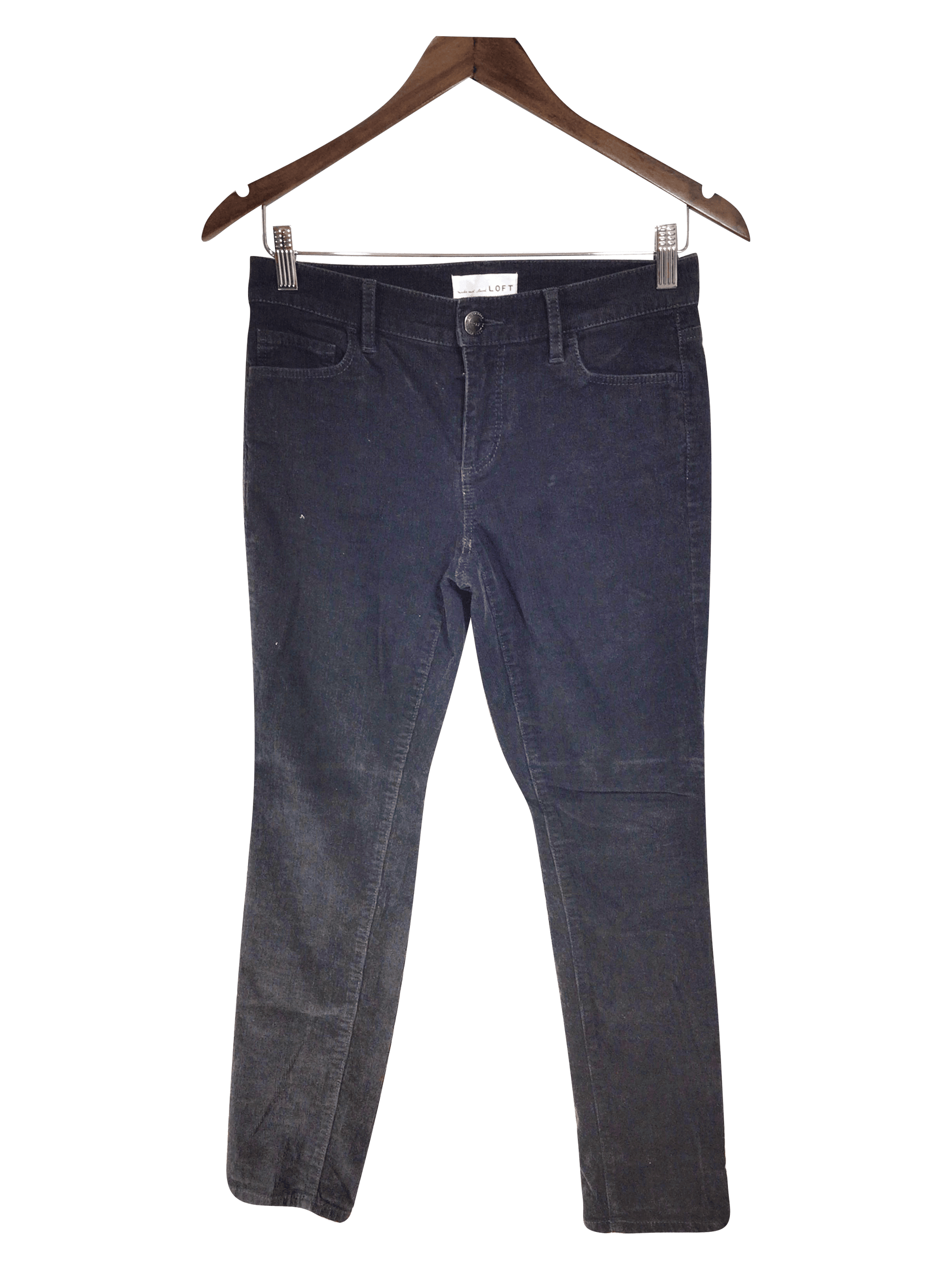 LOFT Women Straight-Legged Jeans Regular fit in Black - 2 - Velora