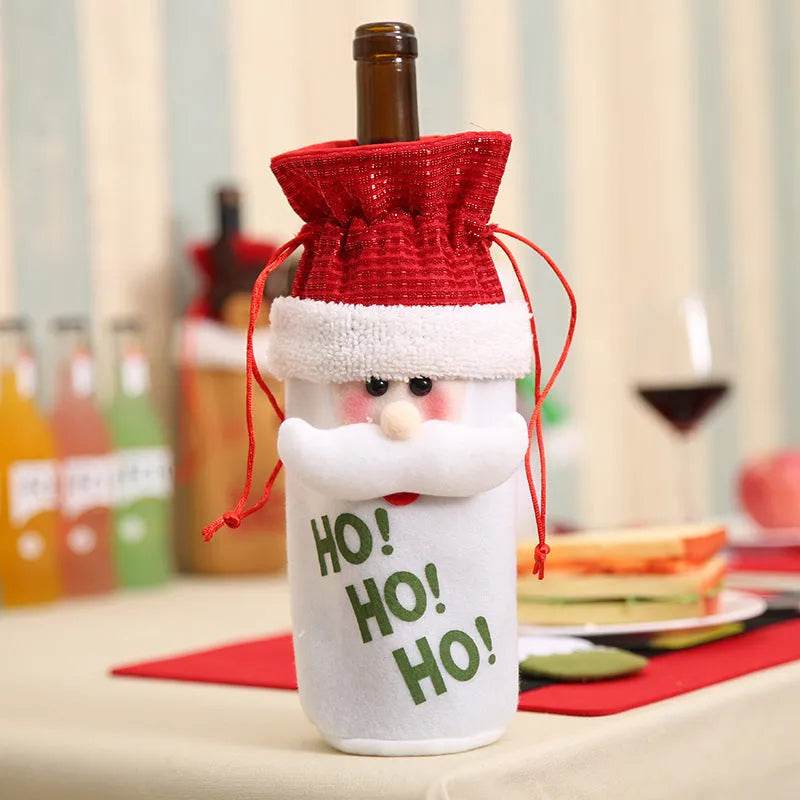 Christmas Decorations Christmas Wine Bottle Socks - Velora