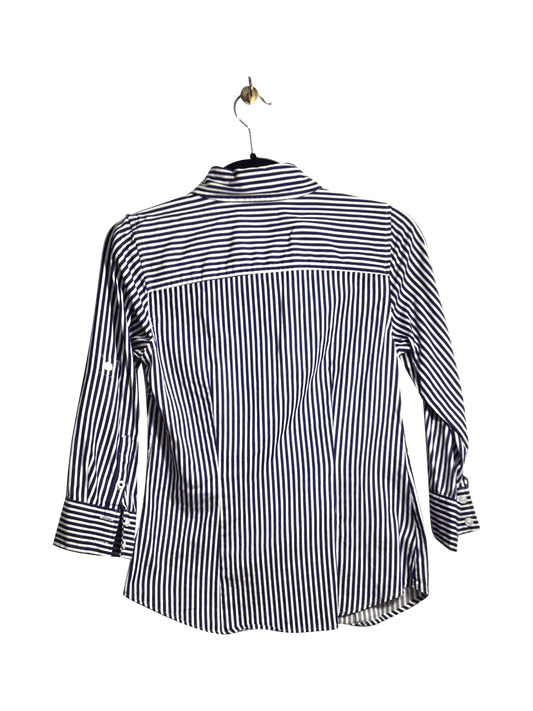 VAN HEUSEN Women Button Down Tops Regular fit in Blue - XXS - Velora