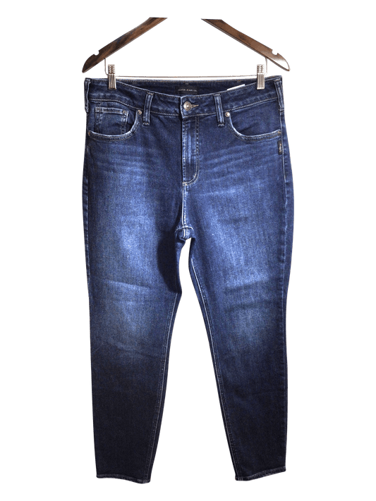 SILVER JEANS Women Straight-Legged Jeans Regular fit in Blue - 33x29 - Velora