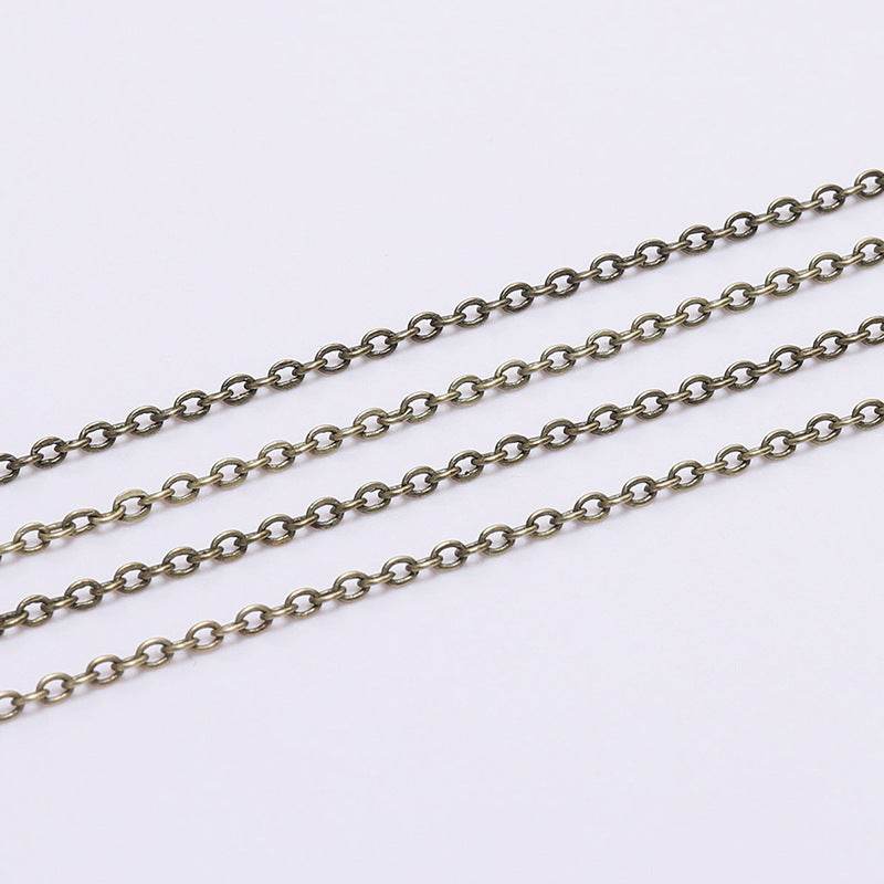 Thin Metal Crushed O-Chain rolls - Velora