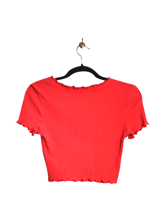 SHEIN Women Crop Tops Regular fit in Red - S - Velora