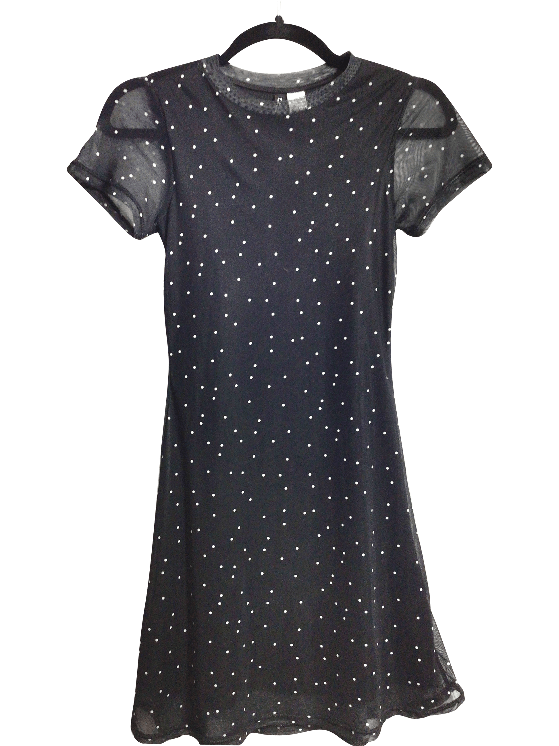 H&M Women Shift Dresses Regular fit in Black - XXS - Velora