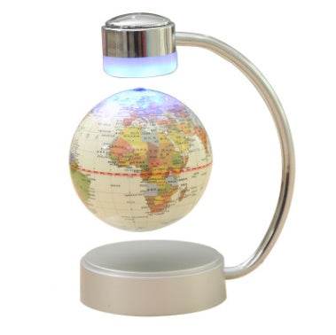 8 inch globe magnetic suspension office decoration company gift novelty creative birthday gift - Velora