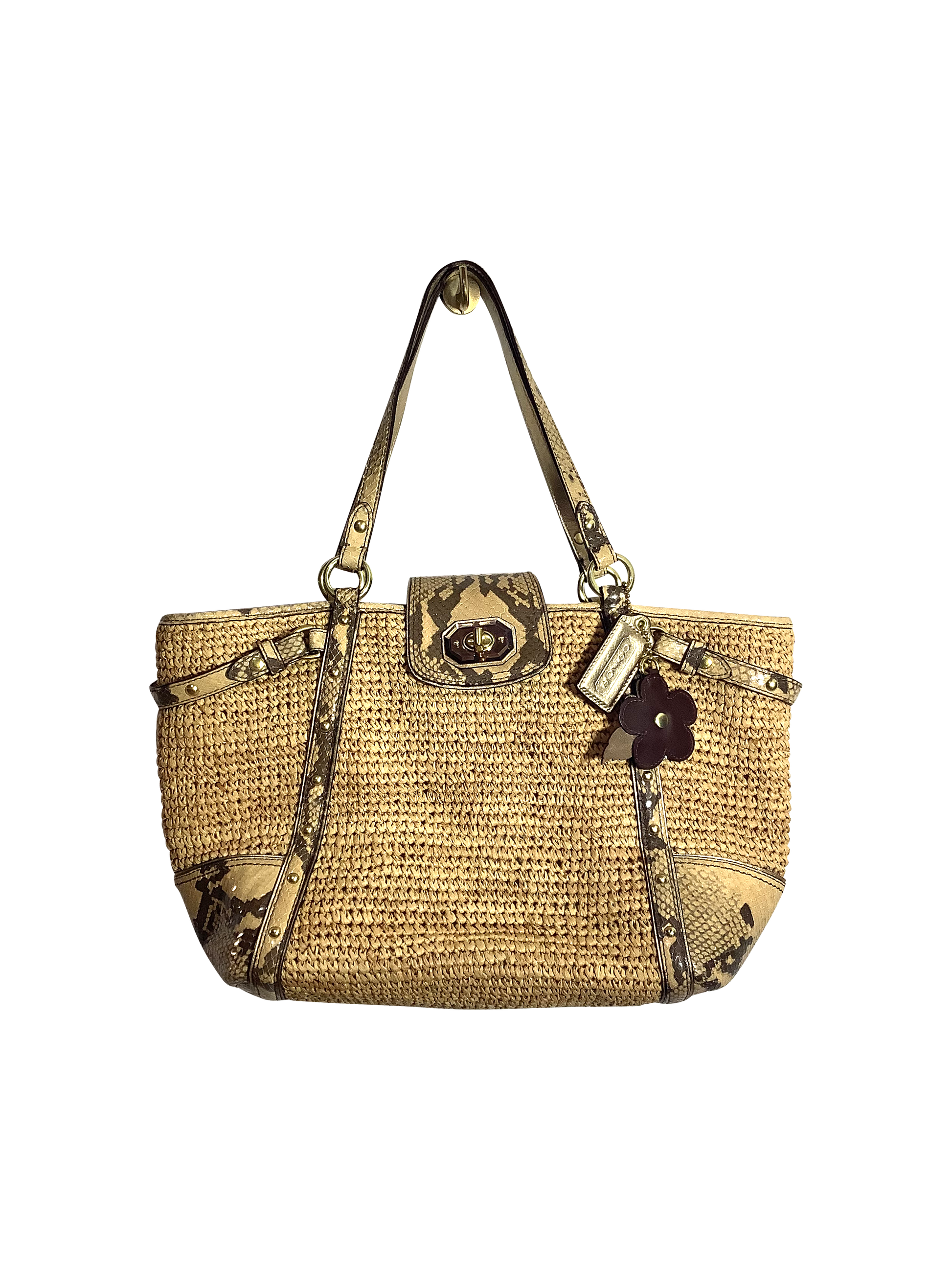 COACH Women Handbags Regular fit in Beige - Velora