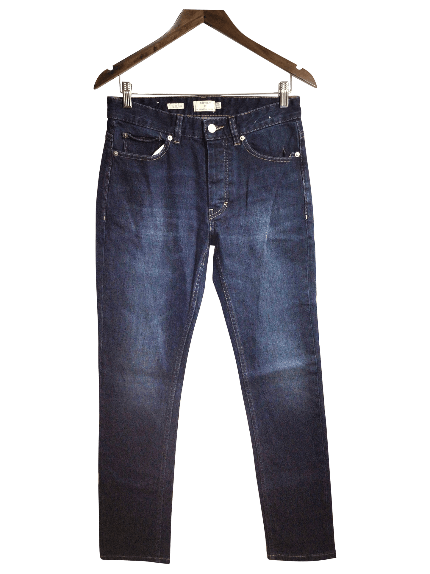 TOPMAN Men Straight-Legged Jeans Regular fit in Blue - 30 - Velora