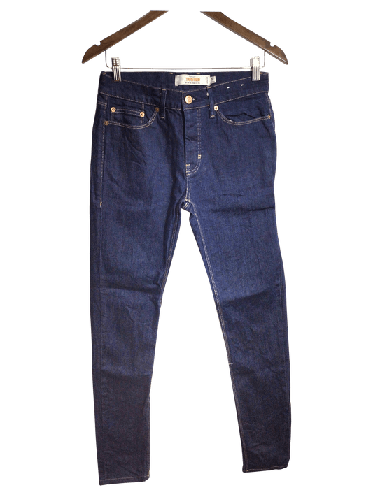 TOPMAN Women Straight-Legged Jeans Regular fit in Blue - 30 - Velora