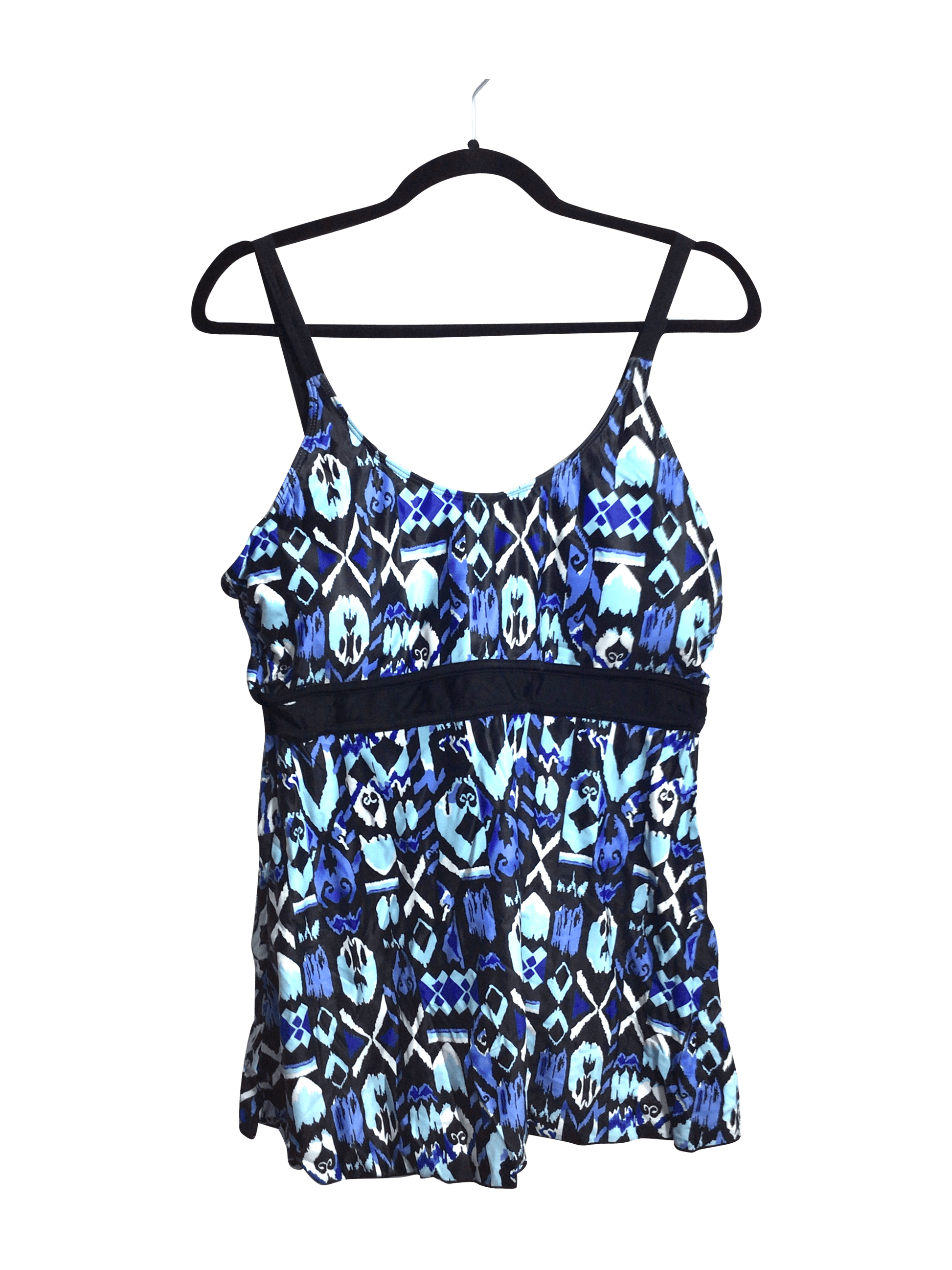 UNBRANDED Women Tankinis Regular fit in Blue - 2XL - Velora