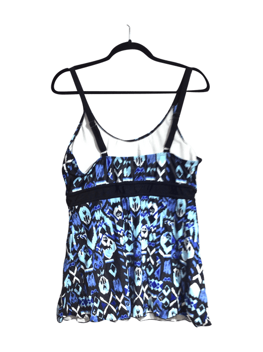 UNBRANDED Women Tankinis Regular fit in Blue - 2XL - Velora