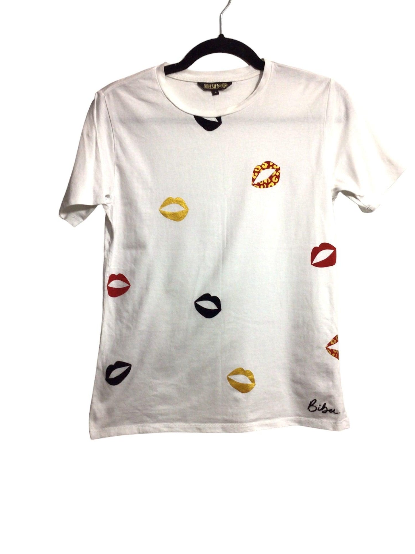 BIBA Women T-Shirts Regular fit in White - 6 - Velora