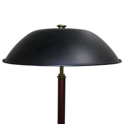 High Quality Hotel European Modern Bed Side Nightstand Decorative Led Table Desk Lamp, Cosmiclume Black Umbrella Shaped Table Lamp - Walnut - Bronze 110V - Velora
