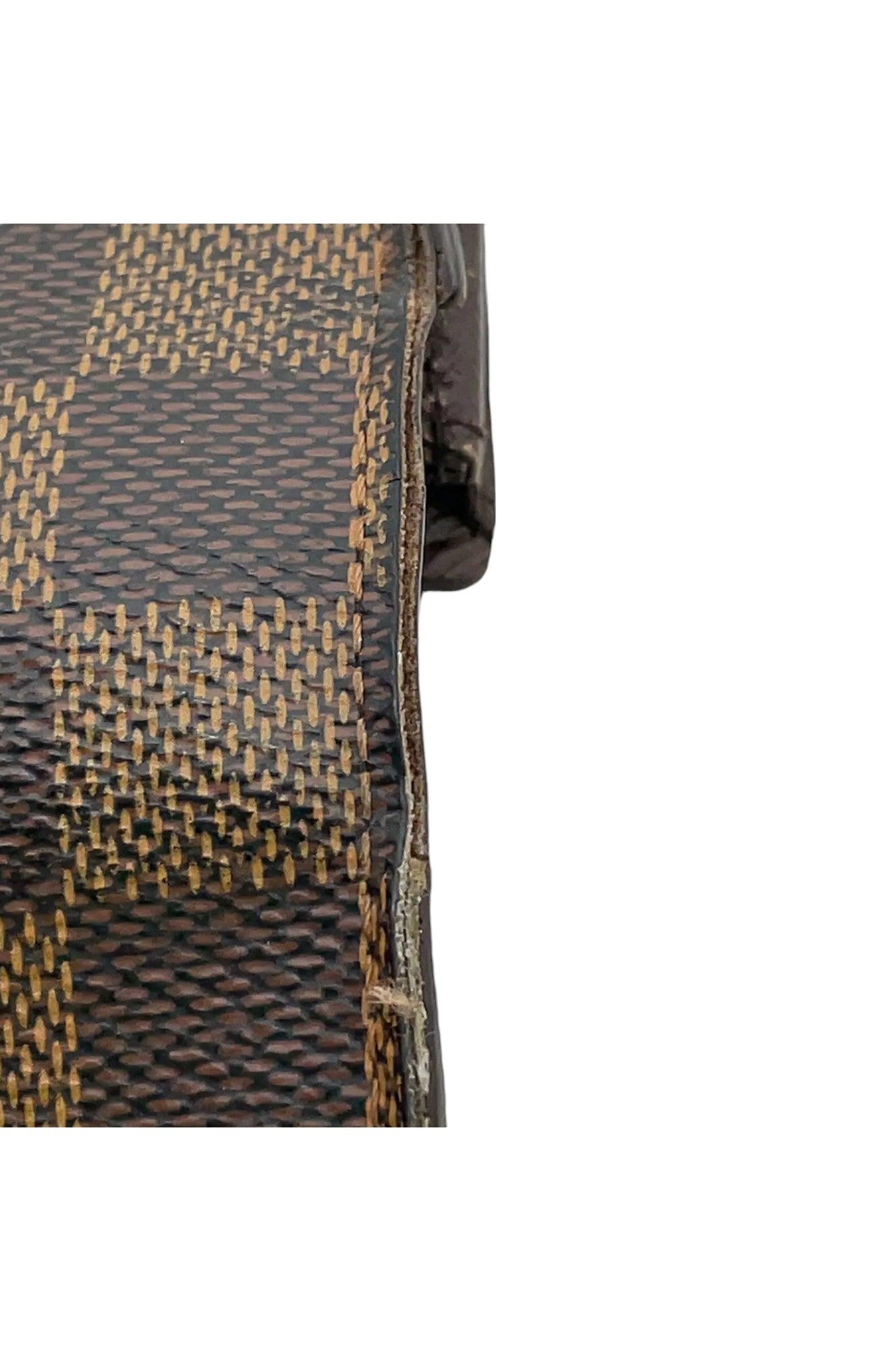 Louis vuitton Damier Ebene Pochette Porte Monnaie Carte - Velora