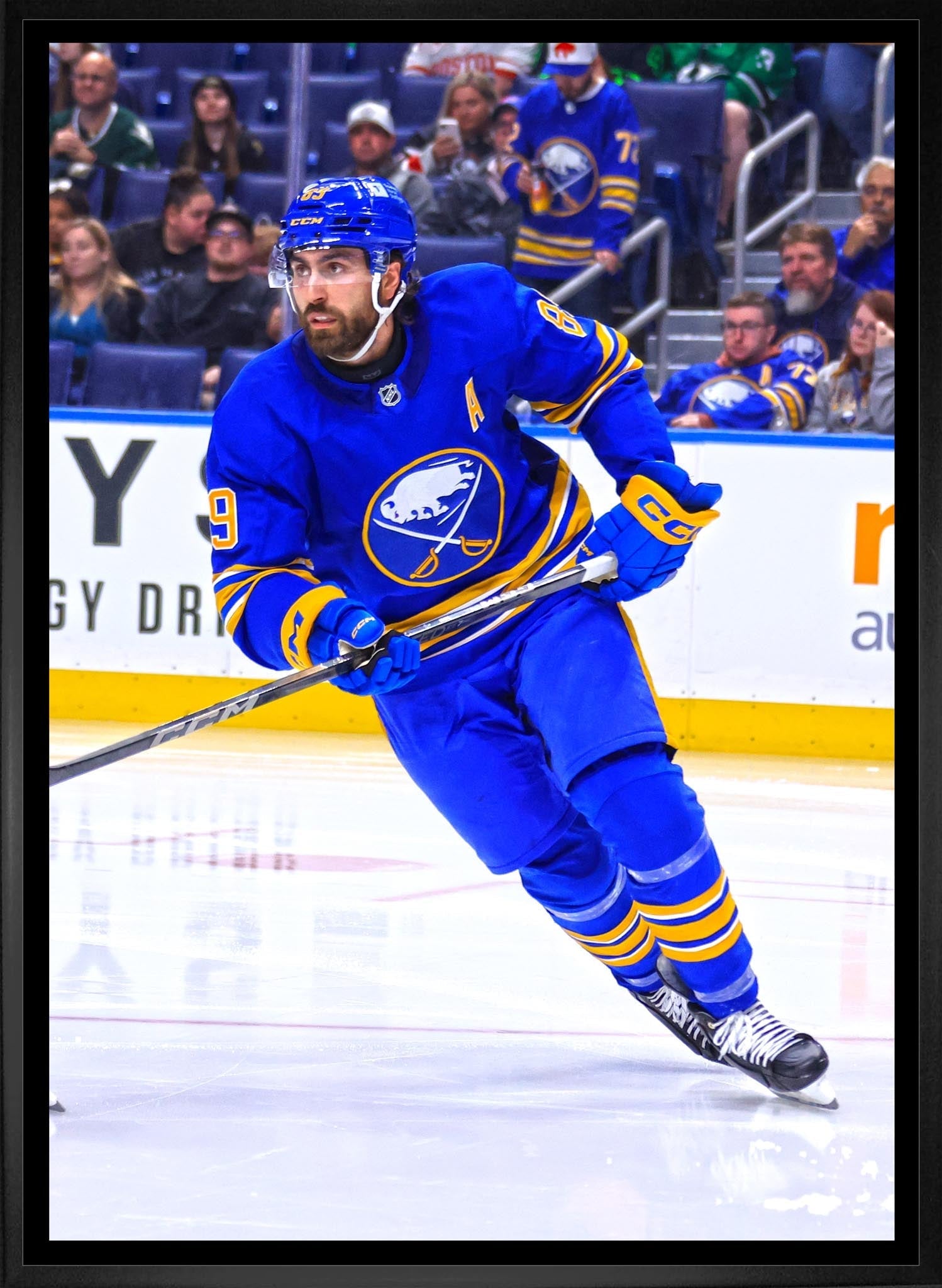 Alex Tuch 20x29 Framed Canvas Buffalo Sabres Frameworth Sports Marketing