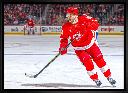 Alex DeBrincat 20x29 Framed Canvas Detroit Red Wings Frameworth Sports Marketing