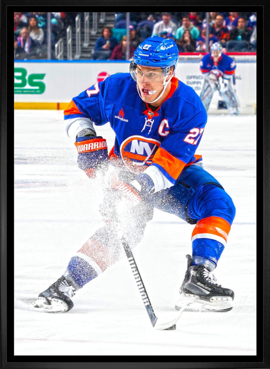 Anders Lee 20x29 Framed Canvas New York Islanders Frameworth Sports Marketing
